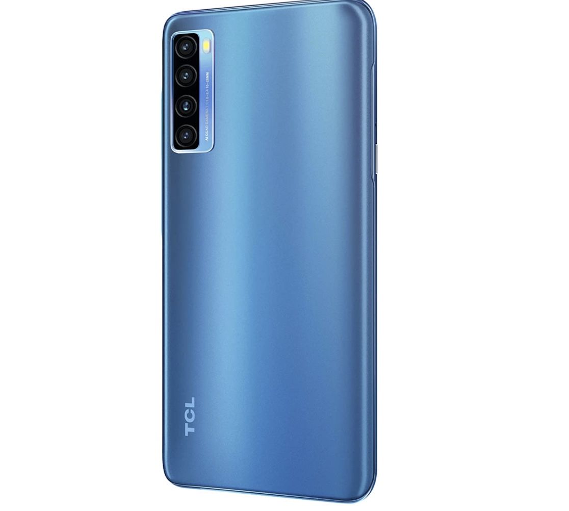 HHUAN Custodia per TCL 20L Plus/ T775H (6.67), 2 Pezzi Trasparente Anti Graffio in TPU Custodia Protettiva, Ultra Sottile Bumper Morbida Silicone Cover per TCL 20L Plus/ T775H - Clear + motivo