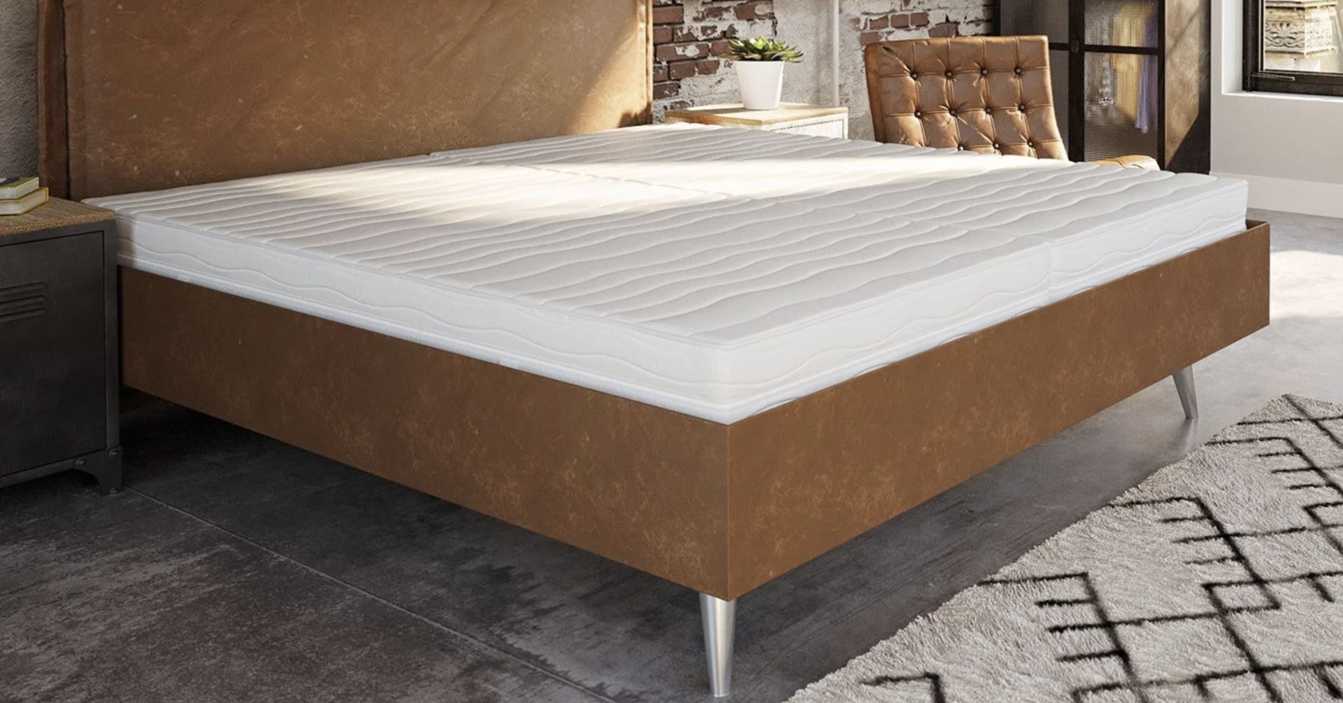 Meradiso 7 Zonen Tonnentaschen Federkernmatratze H3 140x200 Cm Meradiso 7-Zonen Tonnentaschen-Federkernmatratze H2 140 x 200 cm für