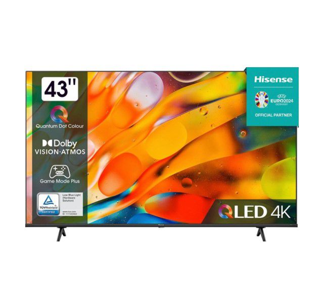 Hisense E77KQ 43 Zoll UHD smart TV ab 299€ (statt 368)