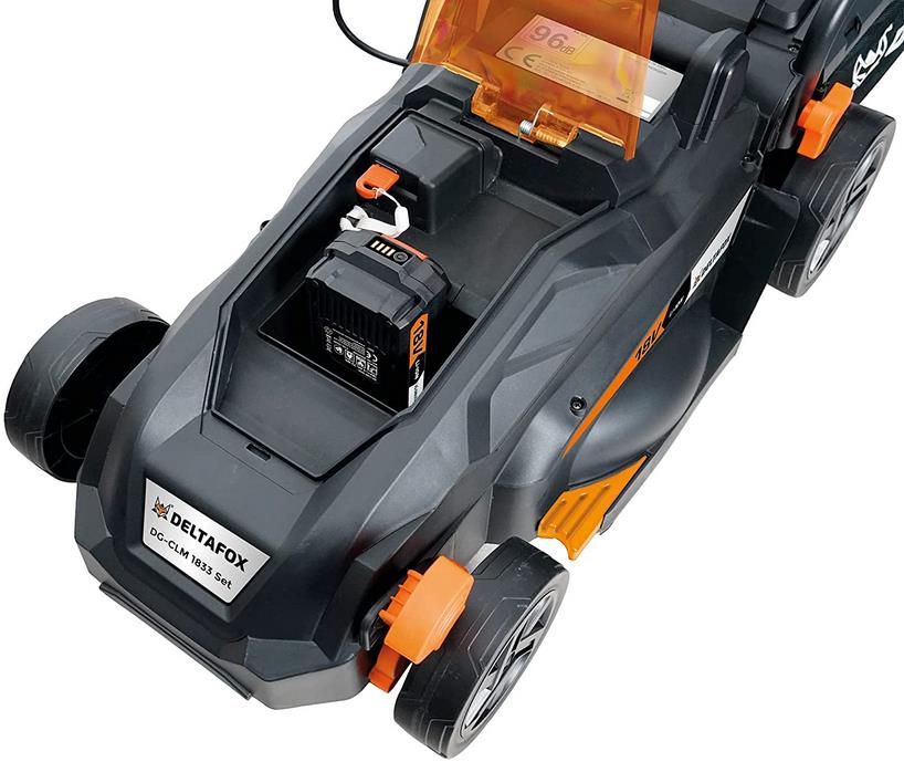 Deltafox DGCLM 1833 18V Akku Rasenmäher inkl. 18V (4 Ah) Akku