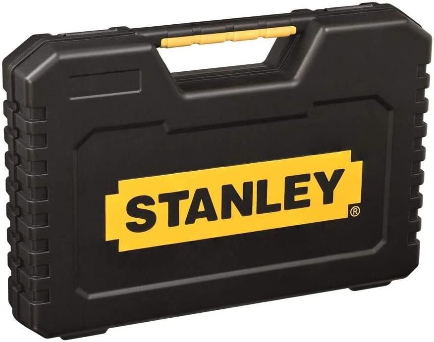 Stanley 76-teiliges Bohr- Und Schraub-Bitset – Inkl. Bits, Senker, Nüsse & Magnetischem Halter