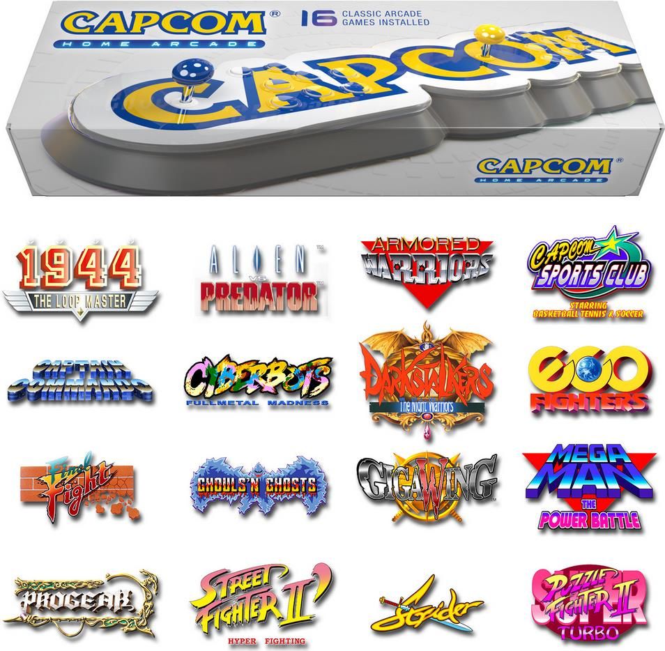 Capcom Home Arcade - Retro Spielkonsole mit 16 Games für 187,28€ (statt ...