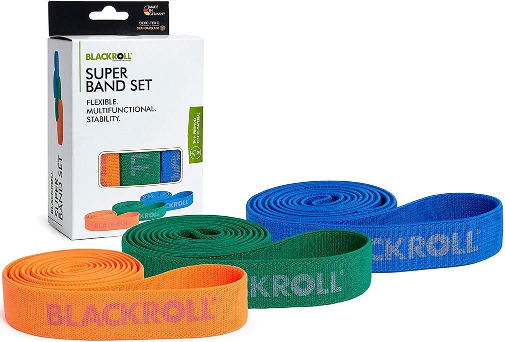 BLACKROLL SUPER BAND - Bande Élastique Musculation Puissante, Renforcement Corps Entier