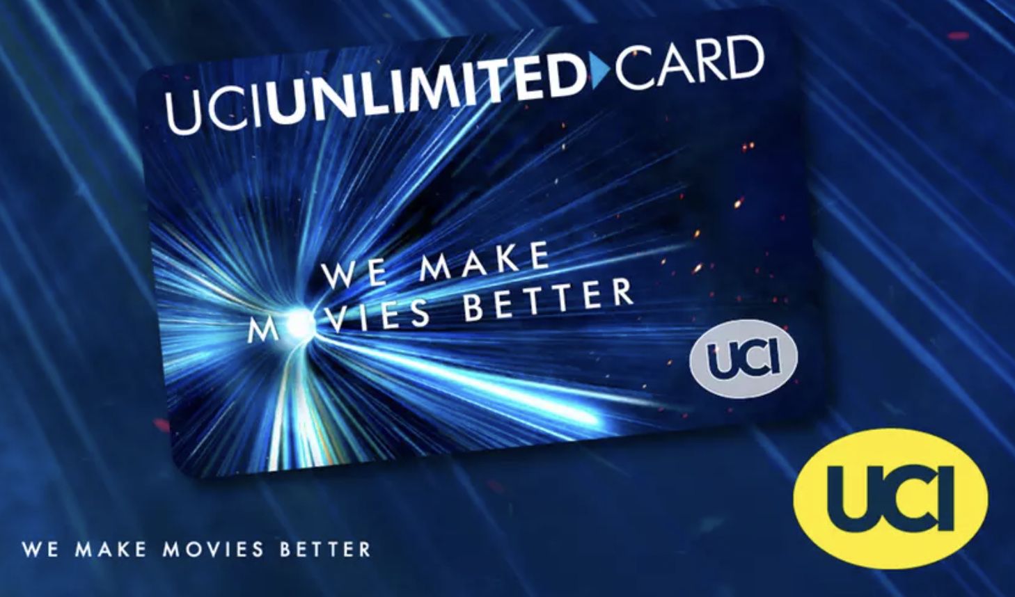  UCI Kino Unlimited Card 1 Jahr Unbegrenzter Kinospa Ohne Limits 