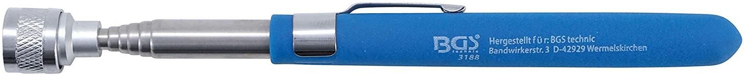 BGS - Magnetheber 660 mm Zugkraft 0,5 kg ausziehbar Teleskop BGS - Magnetheber 660 mm Zugkraft 0,5 kg ausziehbar Teleskop