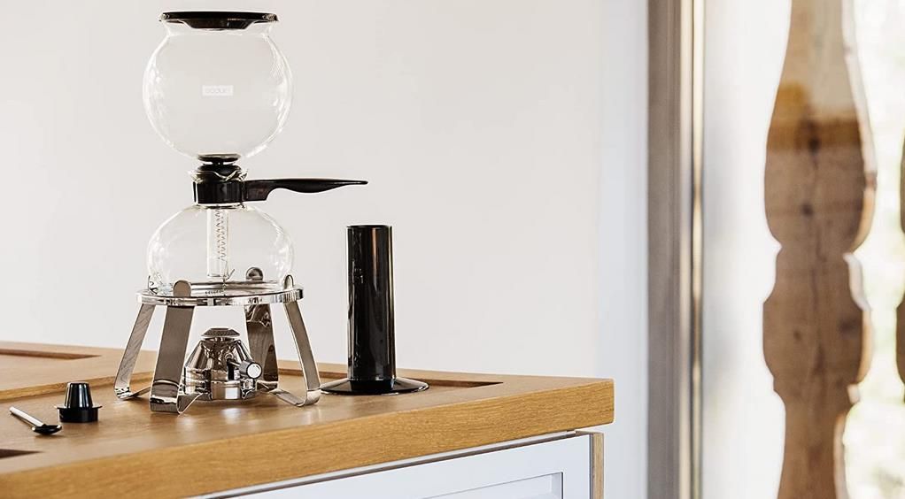 Bodum Pebo Vacuum Koffiezetter - 1,0 l - Zwart - Cafetière