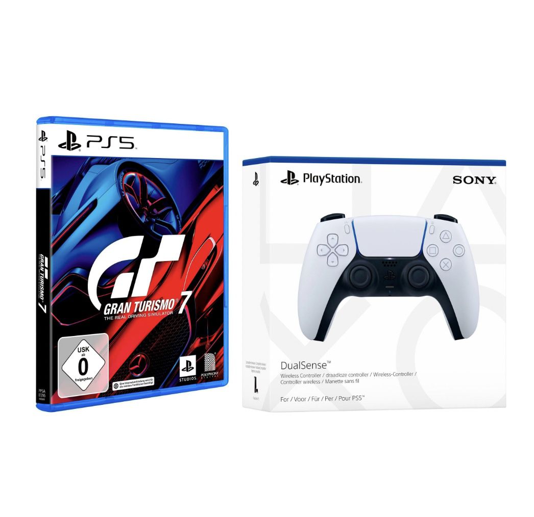 Gran Turismo 7 (PS5) + PS5 Dualsense Wireless Controller ab 72,98 ...