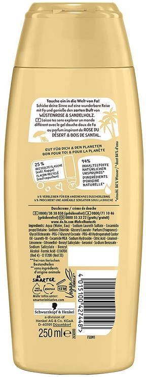 Fa Oriental Moments Deospray – Wüstenrose & Sandelholz, 48h Schutz, 6er Pack (6 X 150 Ml)