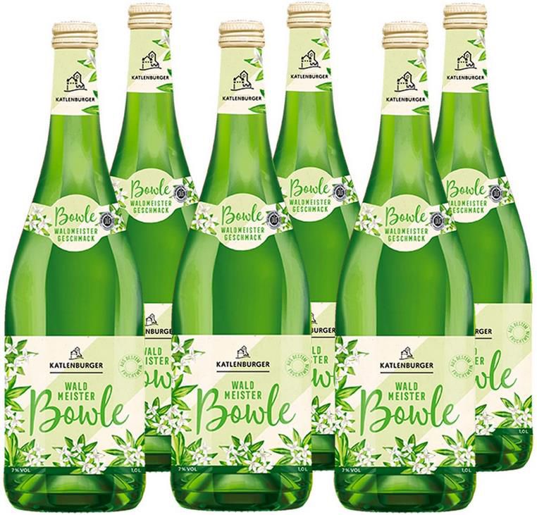 6er Pack Katlenburger Waldmeisterbowle für 10,74€ (statt 15€) - Prime