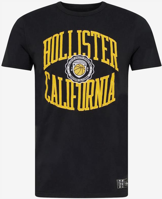 Hollister Herren TShirts in zwei Farben mit College Print für je 14,90