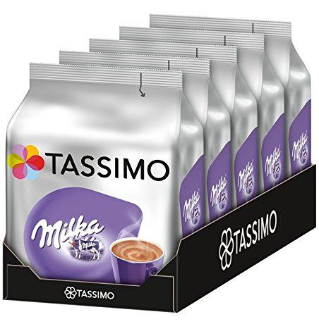 40 Kakao Kapseln Tassimo Milka für 15,79€ (statt 20€)