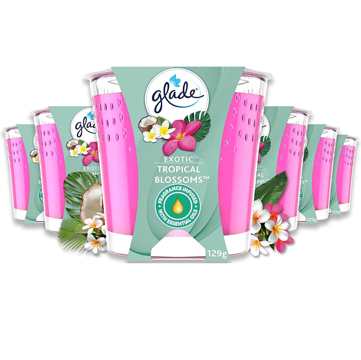 6er Pack Glade DuftKerzen im Glas mit 30h Brenndauer ab 13,27€ (statt
