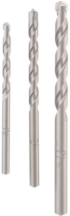 Bosch Uneo Bohrer-Set 3-tlg. Für Alles: Beton, Stein, Holz