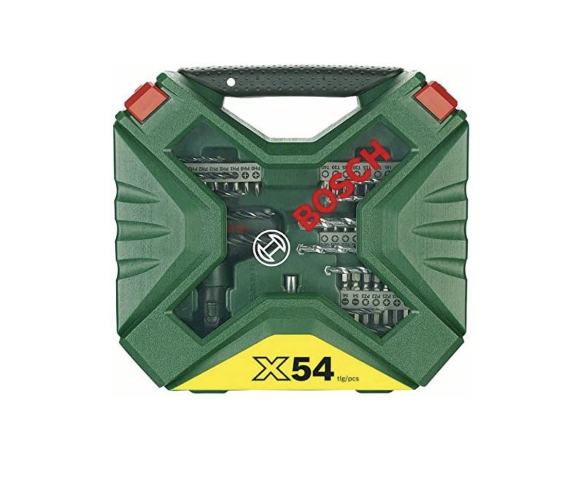 ValueMax Bohrer Set 55-tlg. - Komplettset Für Holz, Metall & Beton