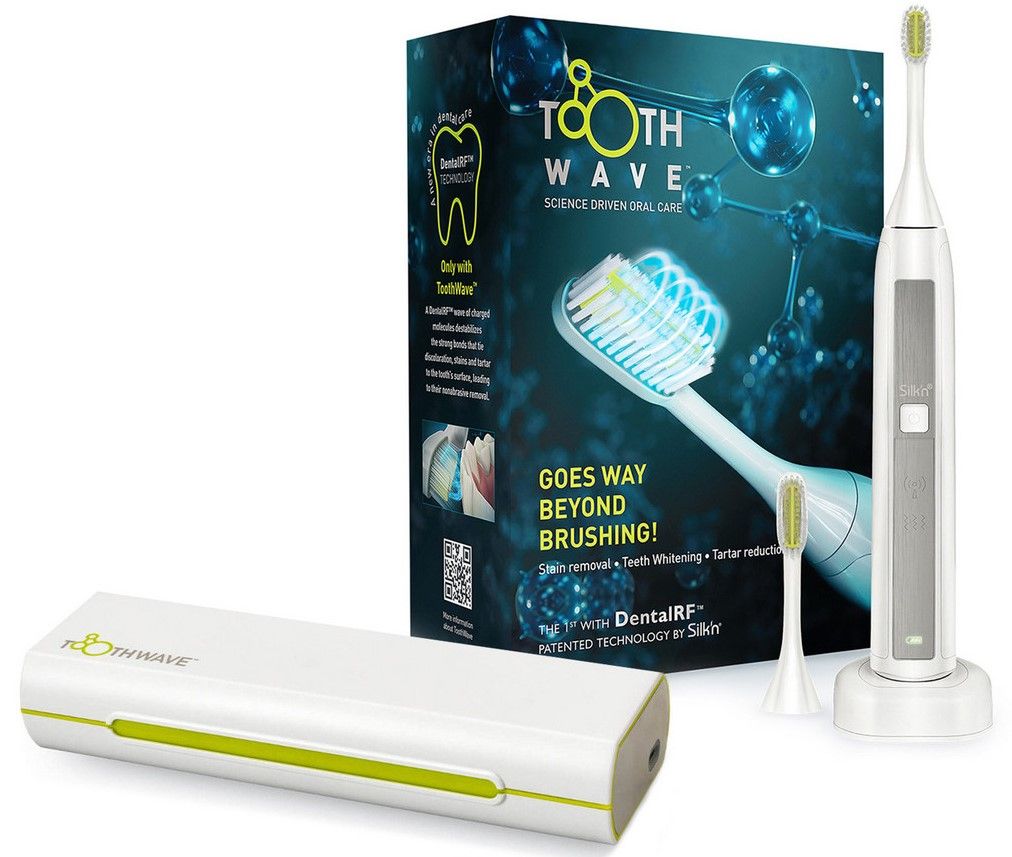 Doppelpack: Silk'n ToothWave elektrische Schallzahnbürste für 105,90 ...