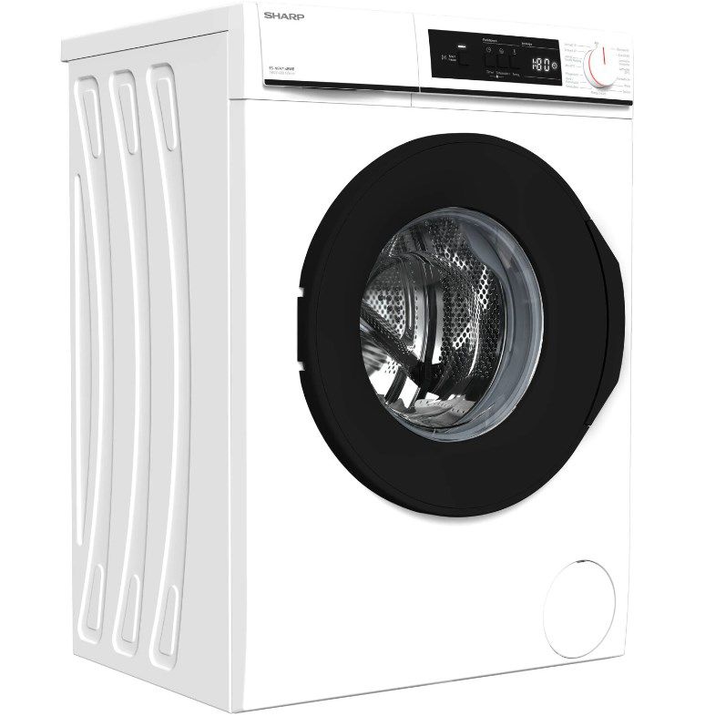 Sharp ESNFA714BWBDE Waschmaschinen Frontlader mit AquaStop und Inverter Motor für 292,49
