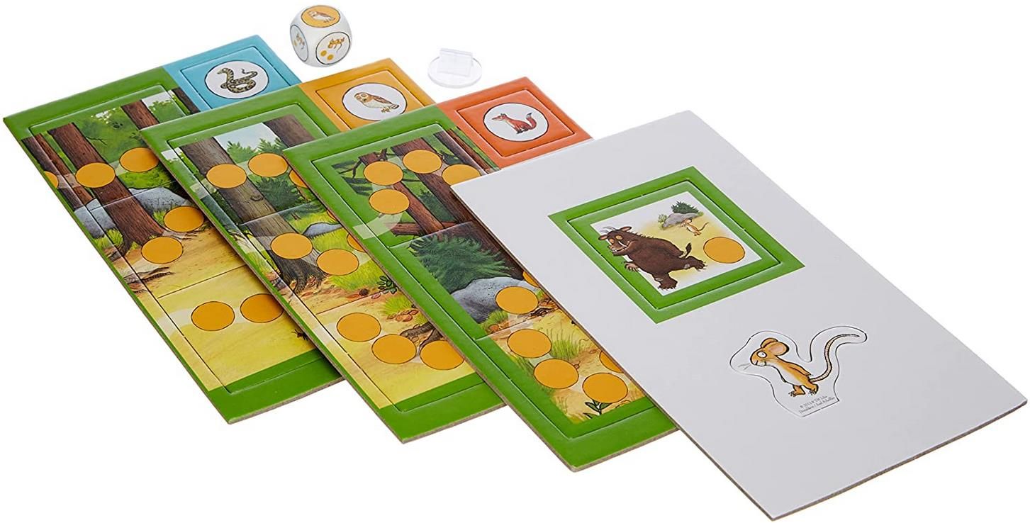 Schmidt Spiele - Il Gruffalo: Gioco Tattile Per Bambini Da 2 A 4 Giocatori, Età 4+