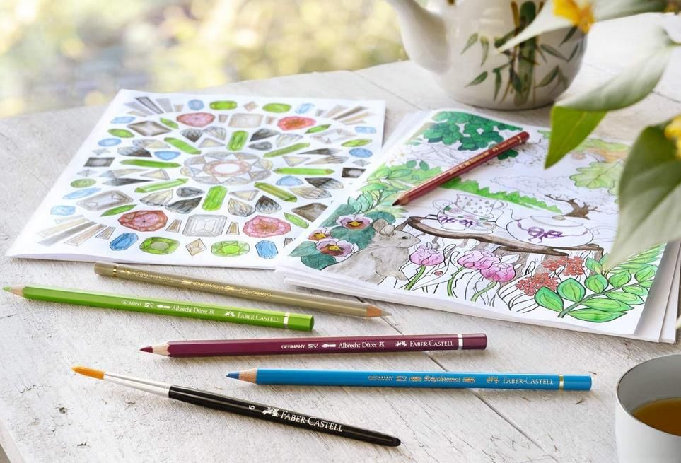 Faber-Castell Polychromos Buntstifte – 24er Metalletui, Lichtbeständig & Kräftig