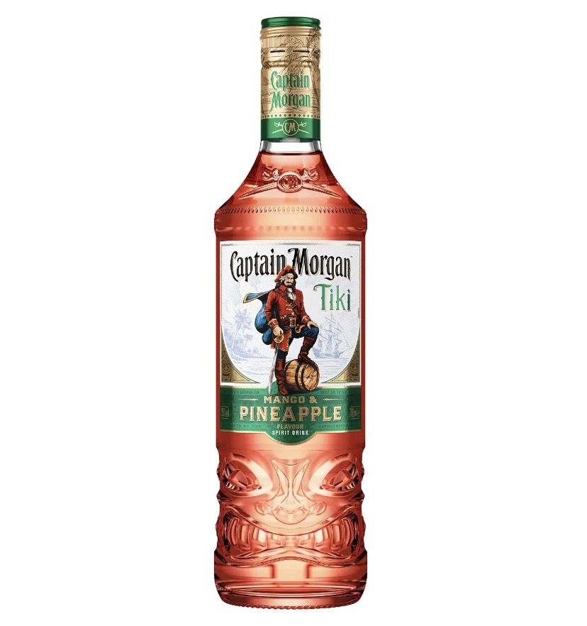 🦜 Captain Morgan Tiki Ananas- und Mango-Rum 25% für 8,77€ (statt 12€)