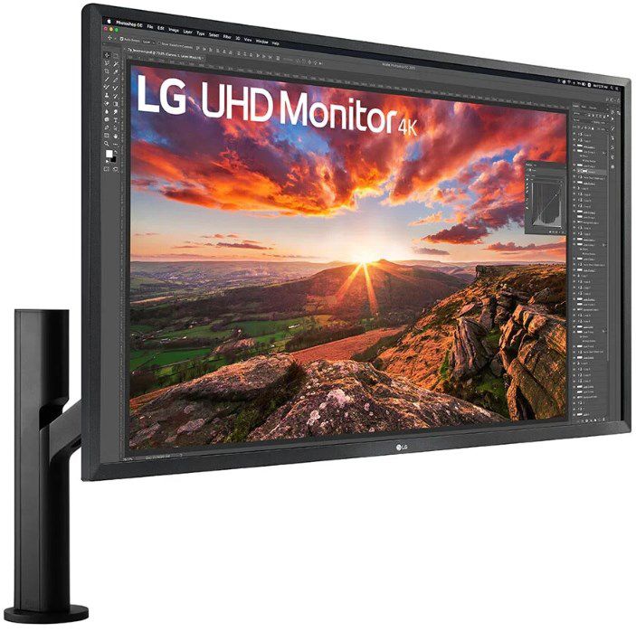 LG 32UK580-B 31,5Zoll UHD Monitor mit Monitorhalterung für 408,90 ...
