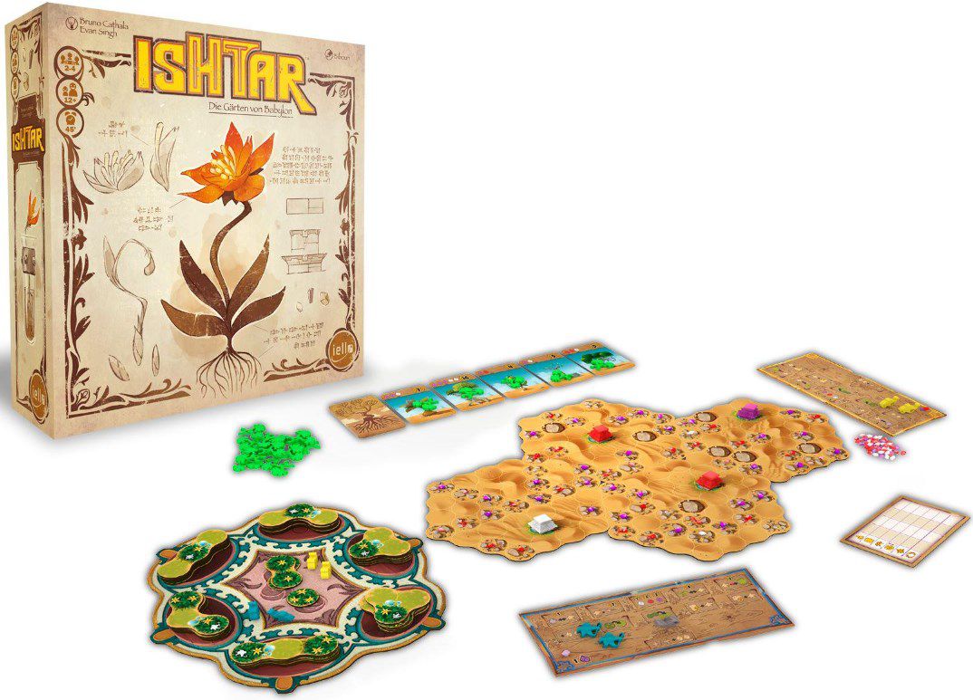 IELLO Ishtar Die Gärten von Babylon (CATAN Alternative ?) für 19,99