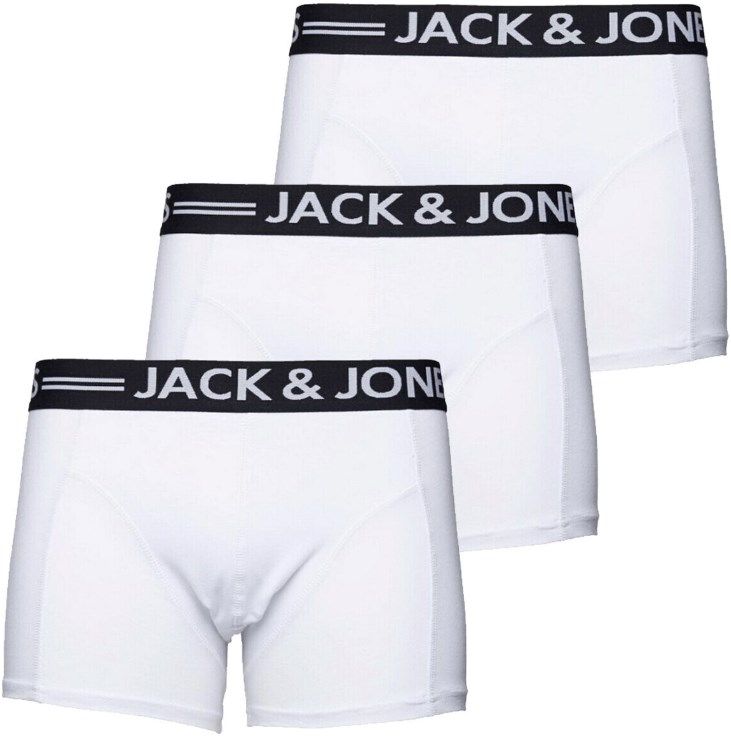 JACK & JONES Herren Boxershorts – 3er Pack, Elastisch, Bequem, Für Frühling & Alltag