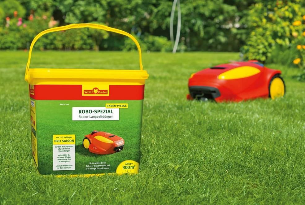 WOLFGarten ROBOSpezial RasenLangzeitdünger für 20,79€ (statt 27