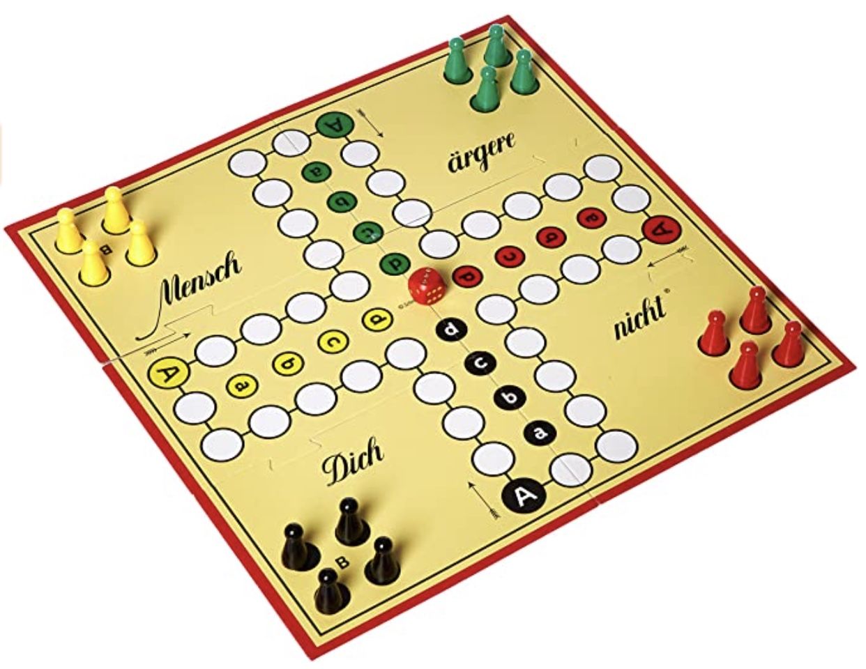  Foto zu 🎲 Mensch ärgere Dich Nicht - Spiel in der Metalldose für 4€ (statt 7€) 