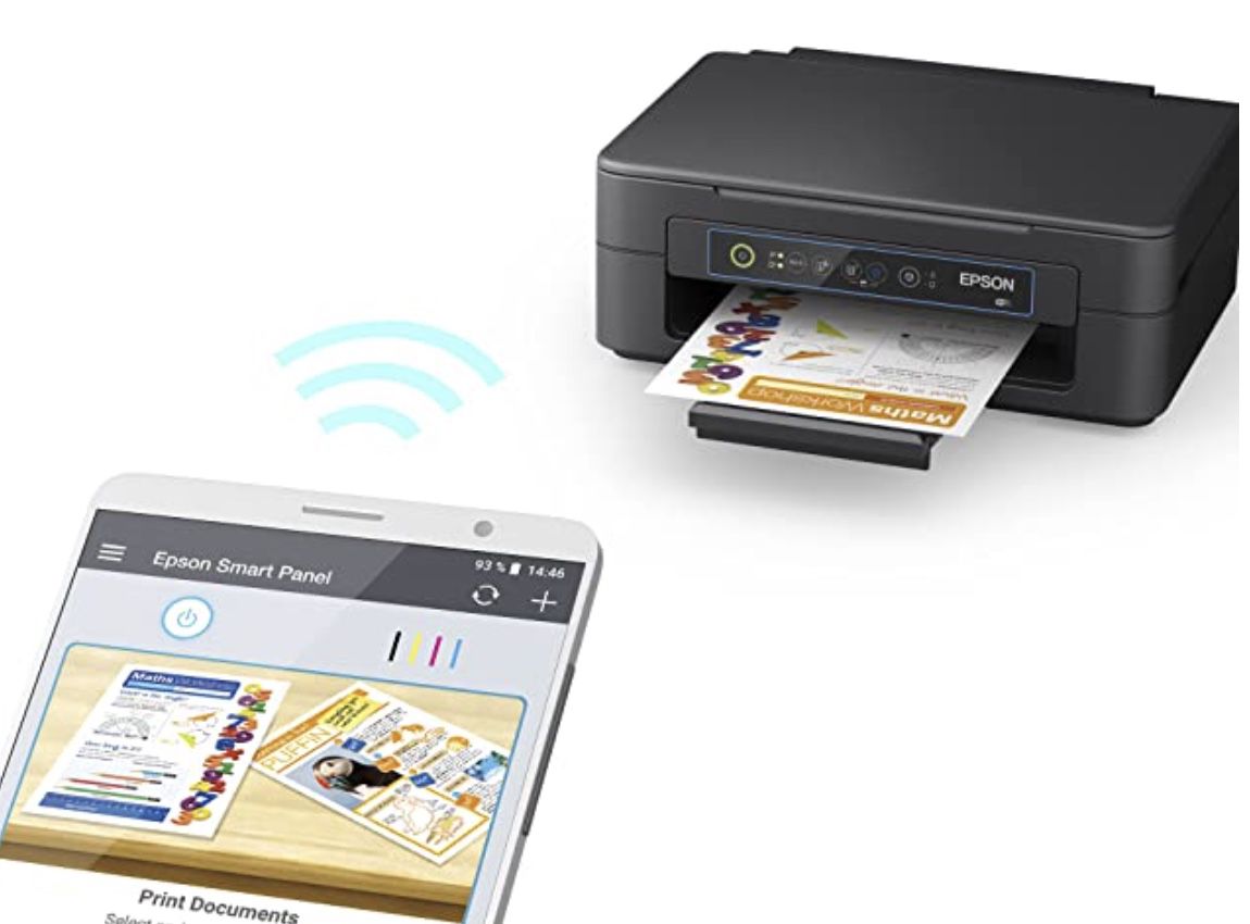 Epson Expression Home XP2155 Multifunktionsdrucker mit WLAN für 53,99