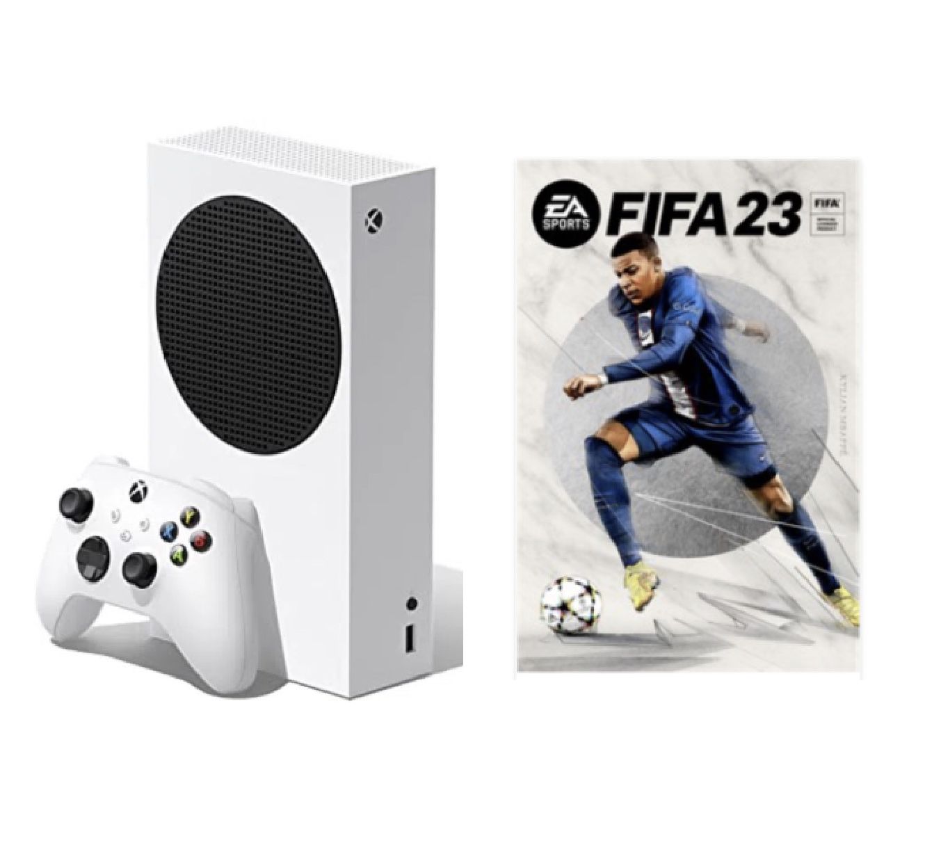 Xbox Series S Konsole mit 512GB SSD inkl. FIFA 23 für 242,59€ (statt 295€)