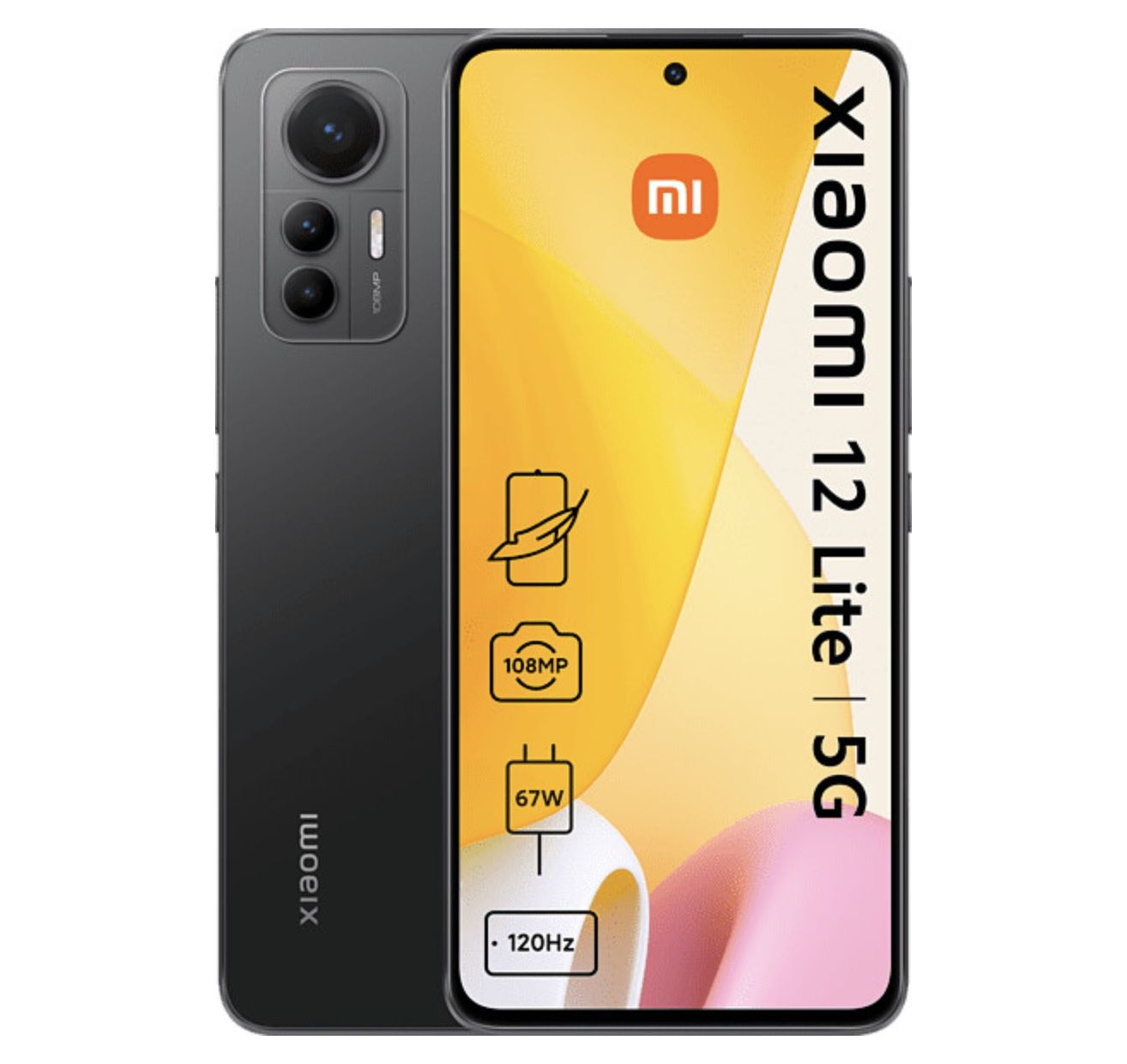 Xiaomi 12 Lite 5G inkl. 40€ Amazon Gutschein für 1€ + Vodafone Allnet ...