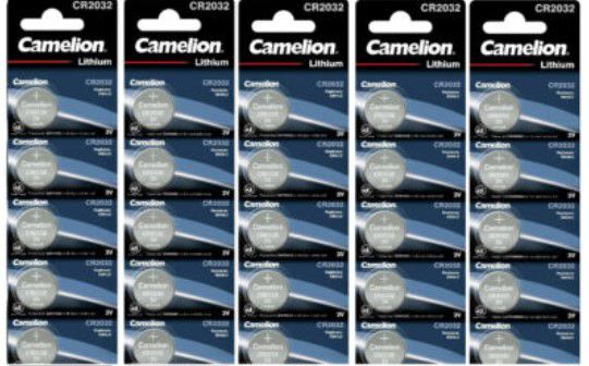 Camelion CR2032 Lithium Knopfzellen 50er Pack für 13,99€ (statt 23 ...