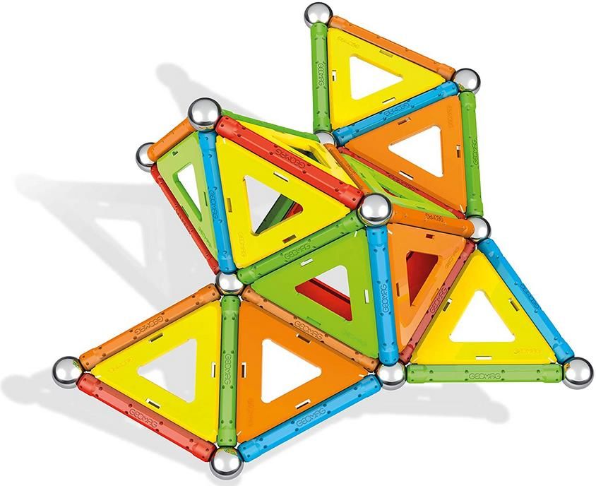 Geomag Classic Confetti – 68 Piezas De Construcción Magnética Con Varillas, Esferas Y Paneles, Para Niños +3 Años