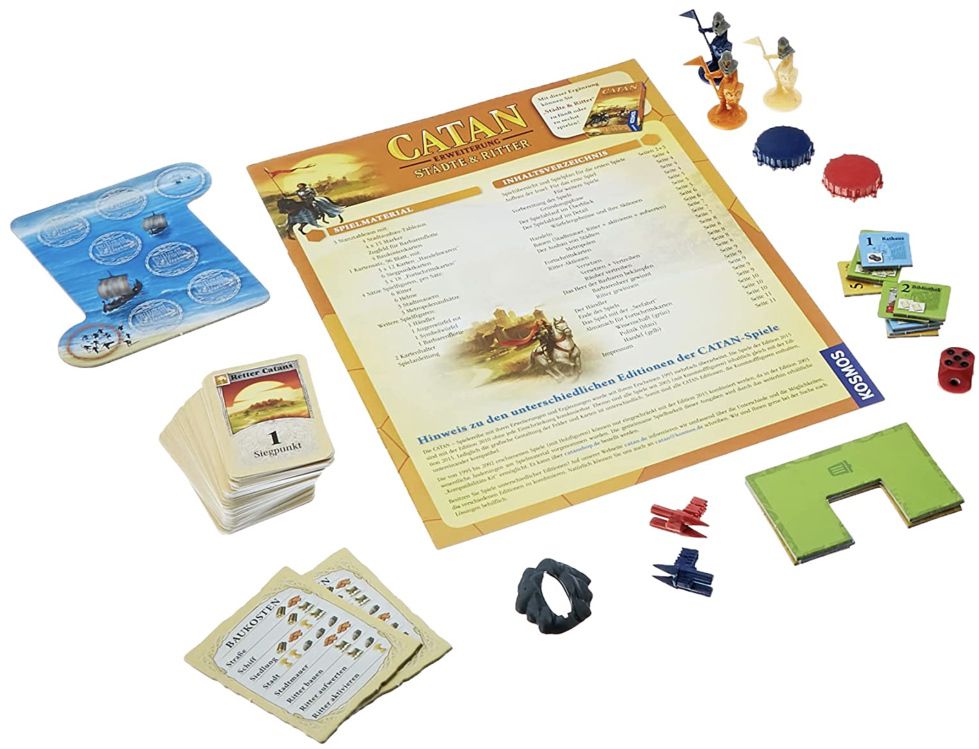 KOSMOS Siedler von CATAN Erweiterung Städte & Ritter für 11,99€ (statt 23€)