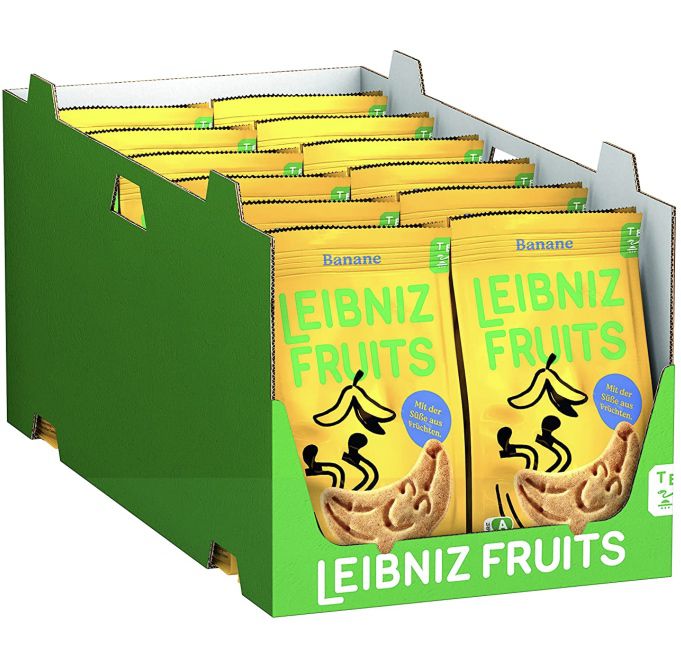12x LEIBNIZ Fruits Banane Dinkelkekse für 12€ (statt 20€) - Sparabo