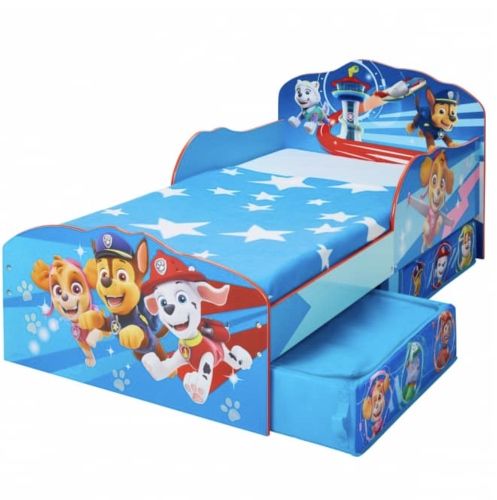 Paw Patrol Bettwäsche-Set Junior – Offiziell Lizenziert, Wendbar Mit Splodge-Design, Inkl. Kissenbezug, Für Kleinkinderbett 120x150 Cm