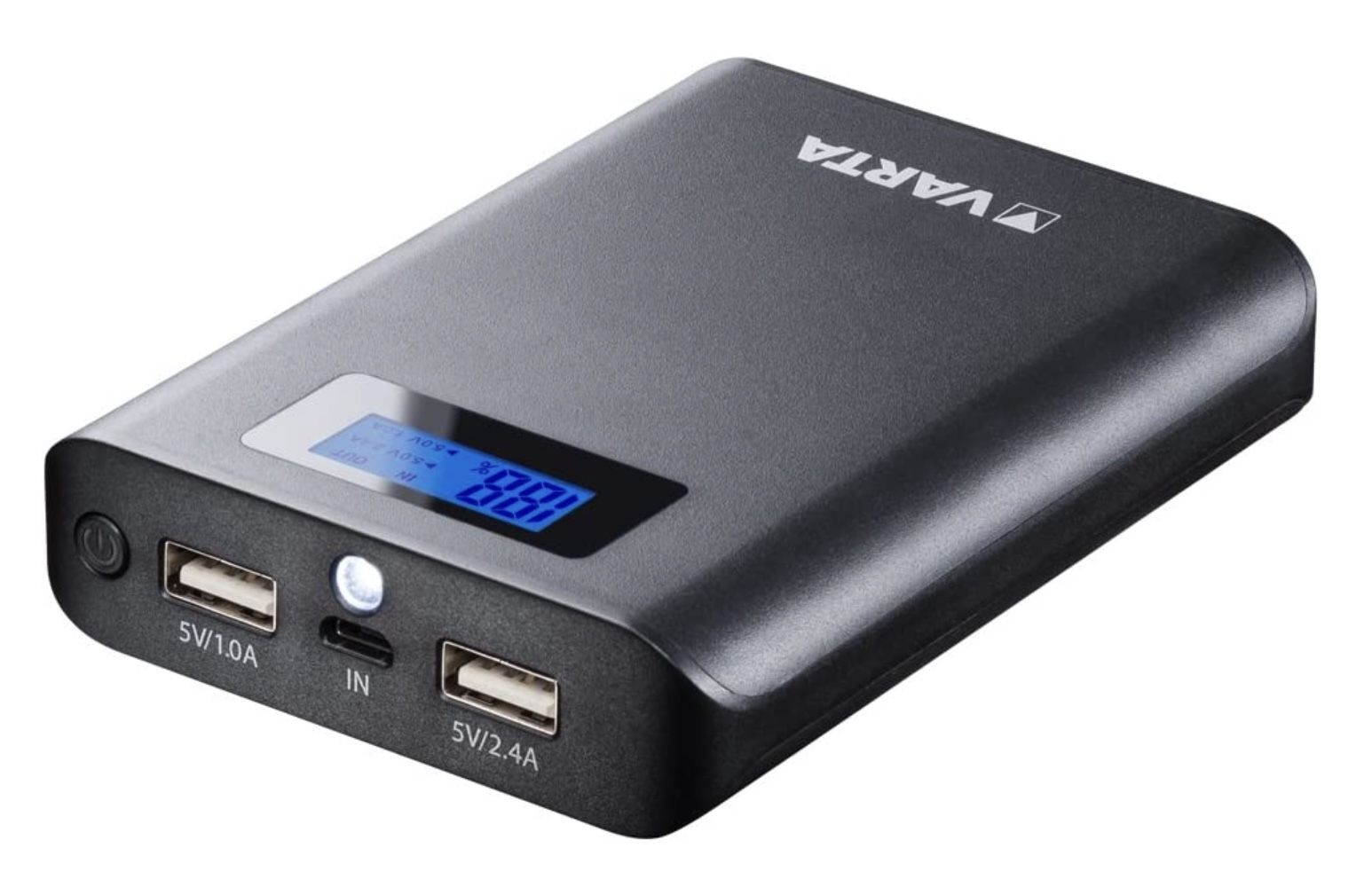 Varta Display Unit VARTA 7800mAh Power Bank mit LCD Display für 15,96€ (statt 26€) - Prime
