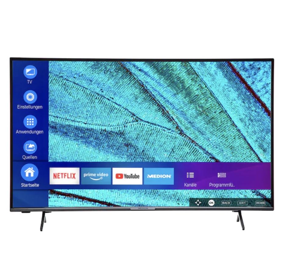 Medion Life 50 Zoll Fernseher X15087 Medion: 15% Rabatt auf alle Fernseher - z.B. 50 Zoll X15092 UHD