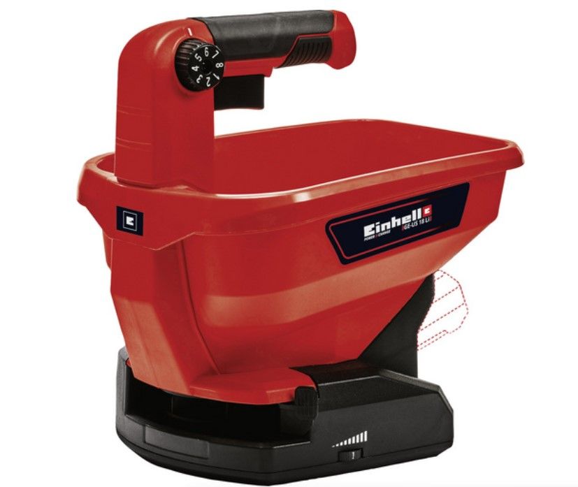 Einhell 3415410 Akku Streuer + 2Ah Akku + Ladegerät für 38,99€ (statt 90€)