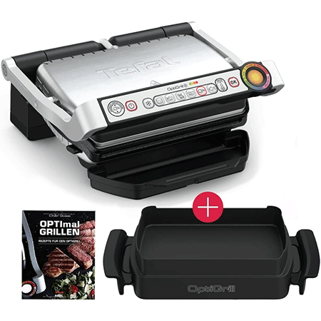 Tefal GC712D34, metaal, titanium