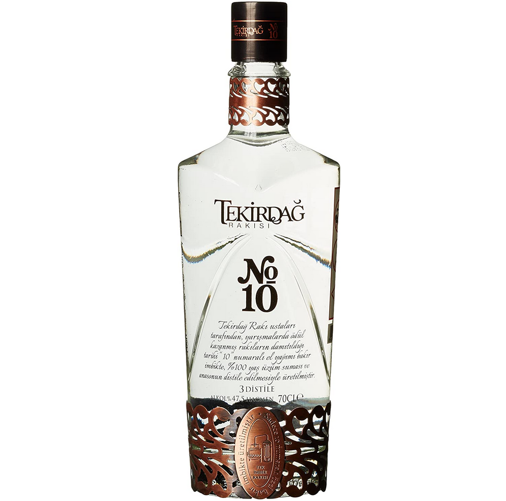 10 Raki Tekirdag Rakisi No.10 Raki, 0,7 Liter, 47,5% vol. ab 28,21€ (statt 38€)