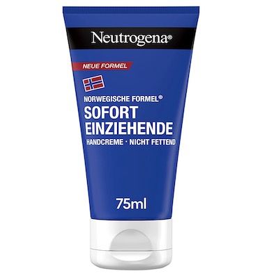 Neutrogena Handcreme Norwegische Formel – Schnelleinziehend Mit Glycerin Und Vitamin E, 75 Ml