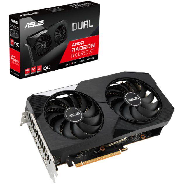 ASUS Dual Radeon RX6650XT 8GB OC Edition für 336,99€ (statt 370€)