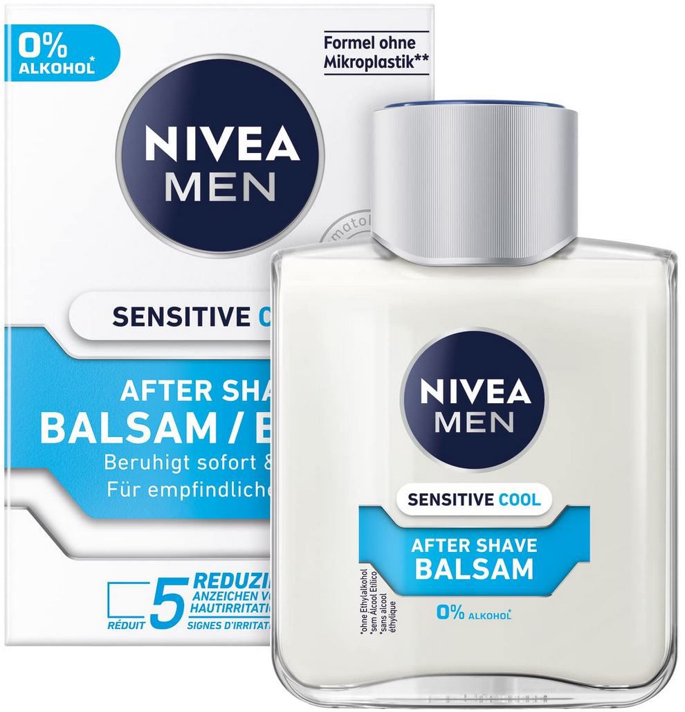 2 x Nivea Men Sensitive Cool After Shave Balsam ab 6,69€ (statt 11€)