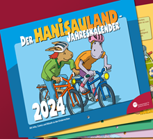 HanisauLand-Kalender 2024 kostenlos anfordern
