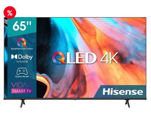 Hisense 65E77HQ QLED smart UHD TV für 561€ (statt 677€)