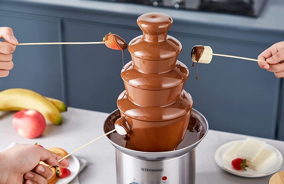 Bambusspieße Für Grillen – 34 Cm, 80 Stück, Für Fleisch, Gemüse, Obst & Schokoladenbrunnen