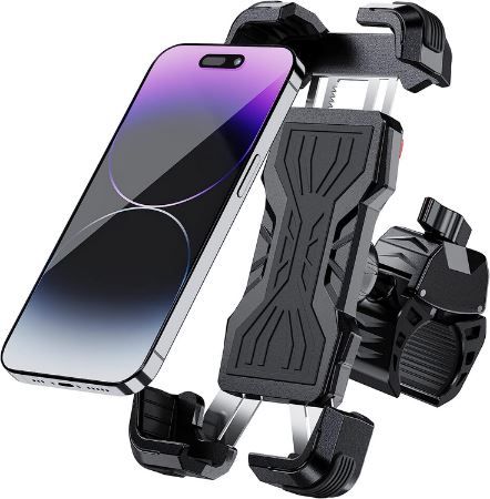 ALNSOOR Fahrrad Handyhalterung - 360° Drehbar & Abnehmbar