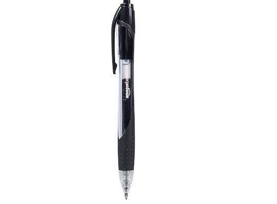 OFITURIA 25x Kugelschreiber Set – Schwarz, 1mm Feine Spitze, Für Büro, Schule & Zuhause