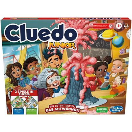 Hasbro Jr. Collection 🎲 Hasbro Cluedo Junior mit 2-seitigem Spielbrett für 15,98€ (statt 22€)